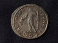 Maximinus II, 310-313 AD, AE Follis, 27mm  Genius Rev, Thessalonica0