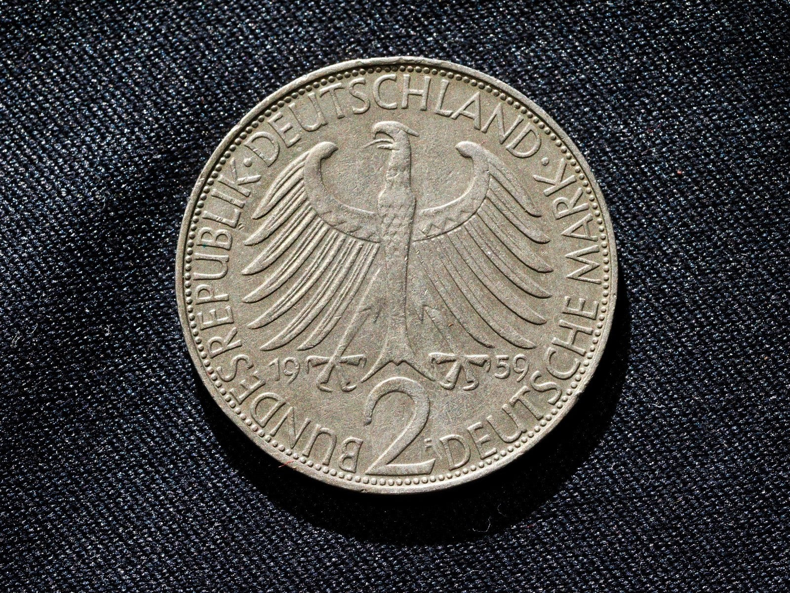 Germany 2 Marks 1959F0