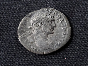 Roman Silver Denarius - Rome 98-117 AD - Trajan - Victory