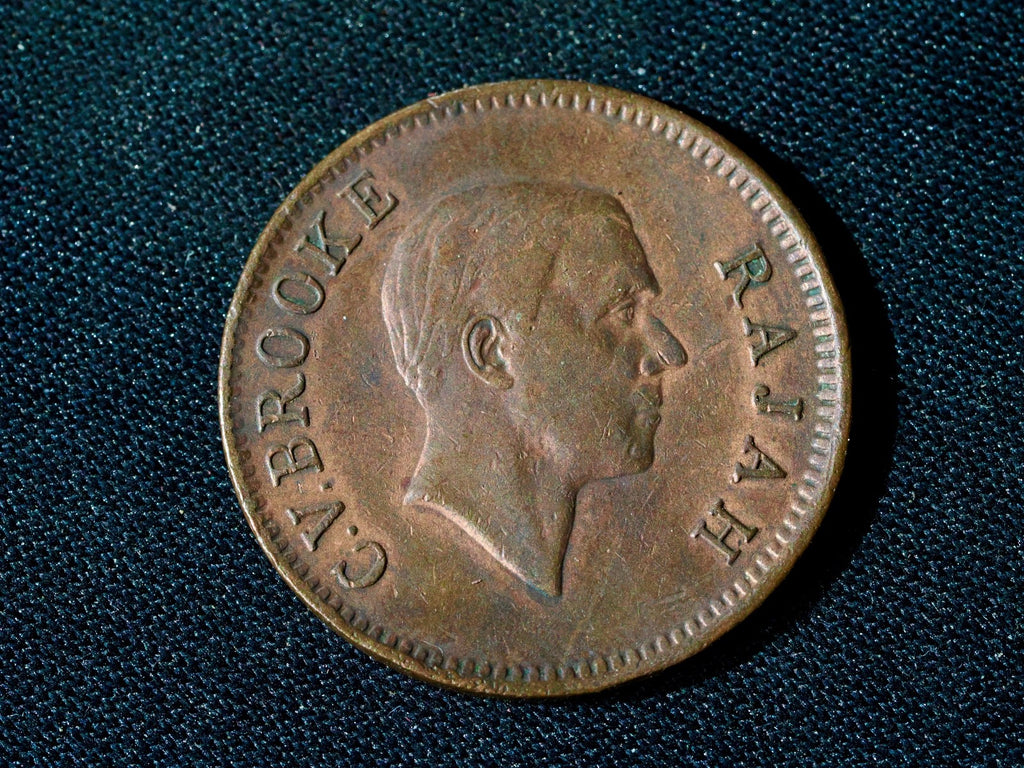 Sarawak One Cent 1930-high grade1