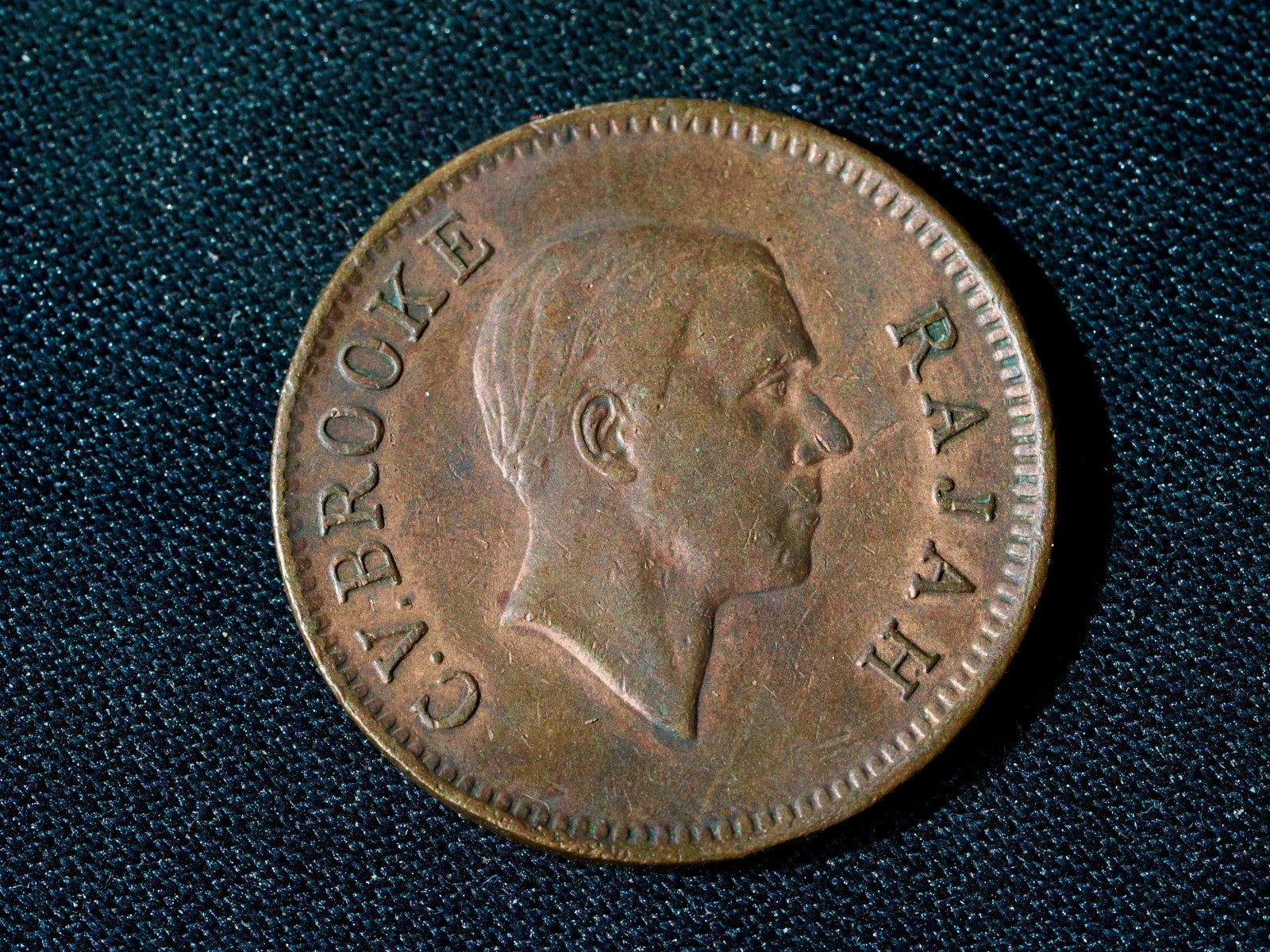 Sarawak One Cent 1930-high grade1