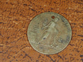 1814 British Kettle Preliminaries of Peace medal 24 mm0
