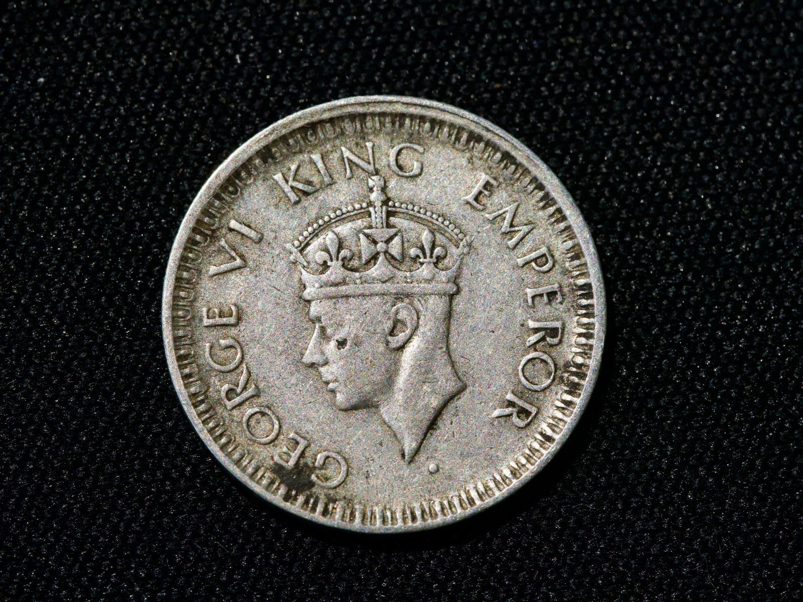 India  George VI Quarter  Rupee 19451