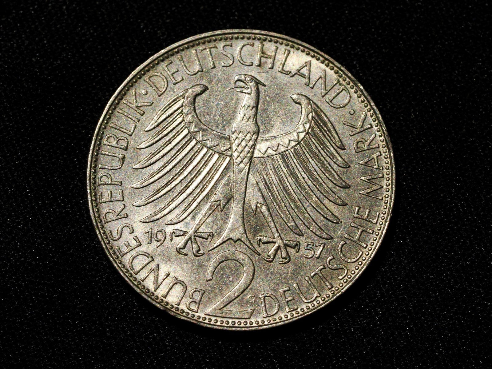 Germany 2 Marks 1957G0