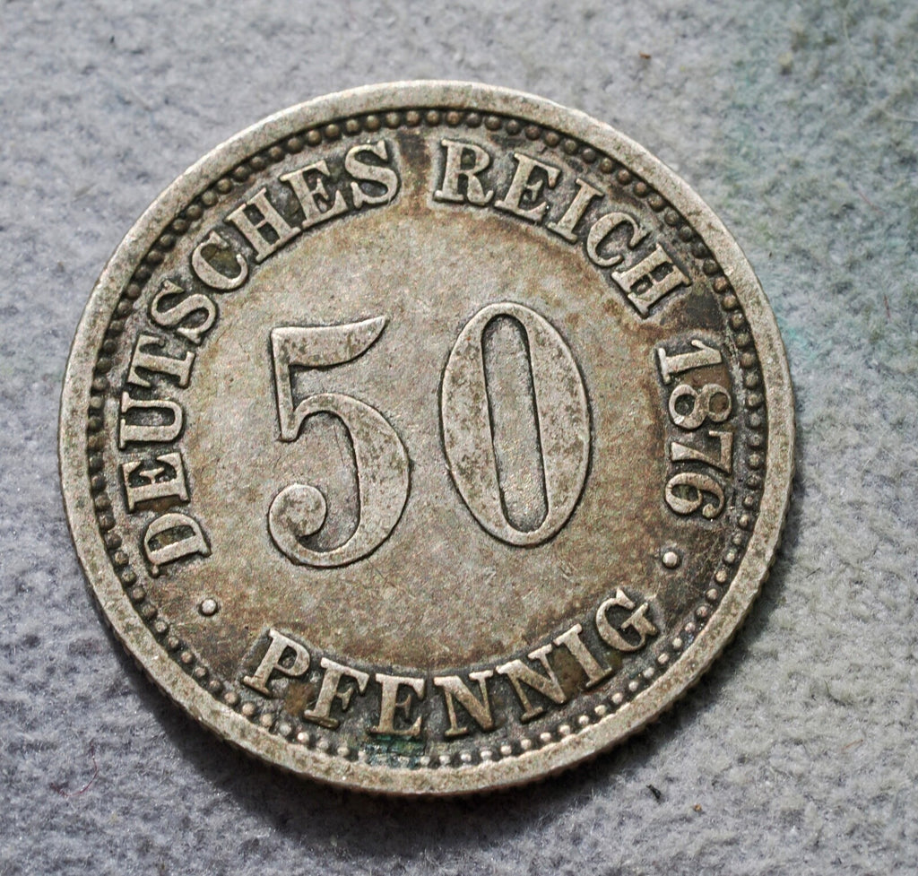 Germany 1876A  50 Reichspfennig0