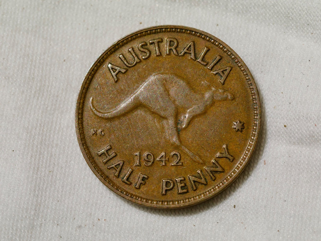 Australia  Half Penny 1942M0