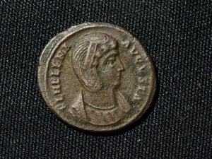 Roman  AE3 Coin: Helena , Securitas Republica