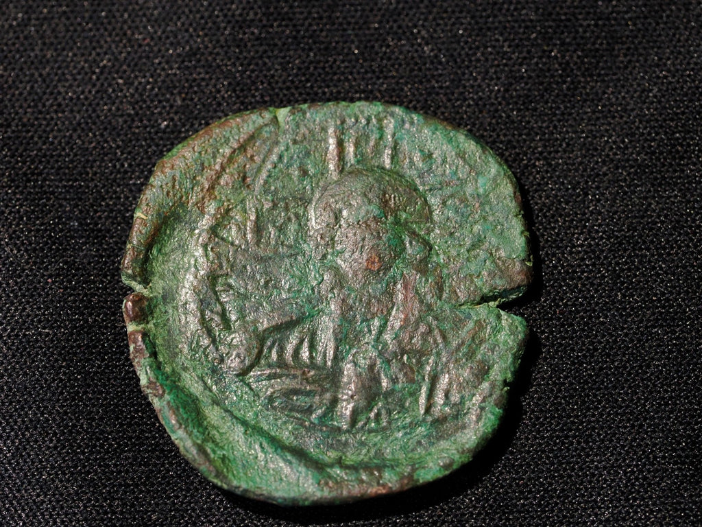 Annonymous Jesus Christ follis Ancient Byzantine  32mm0