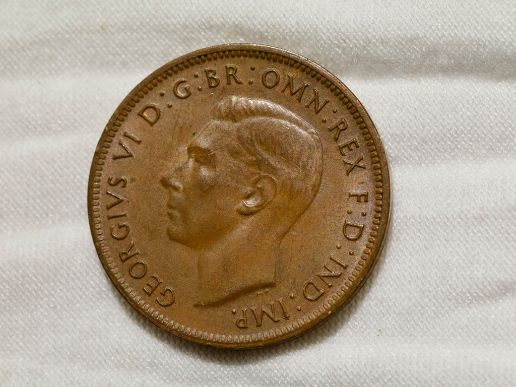 Australia  Half Penny 1943 M1