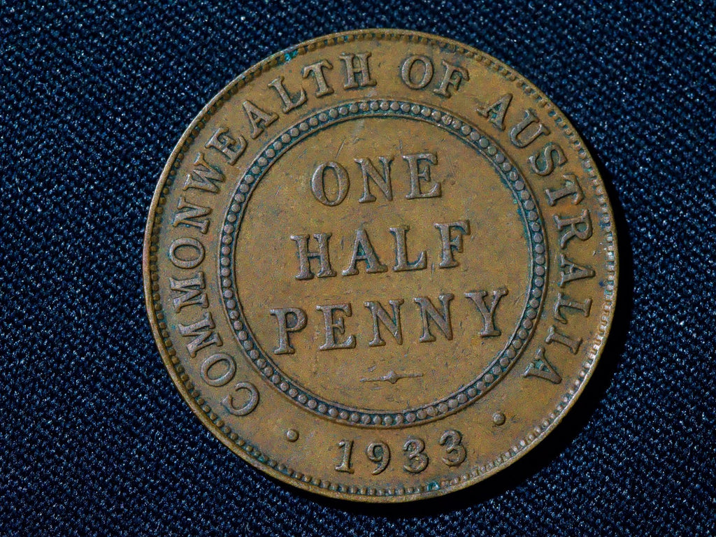 Australia  Half Penny 19330