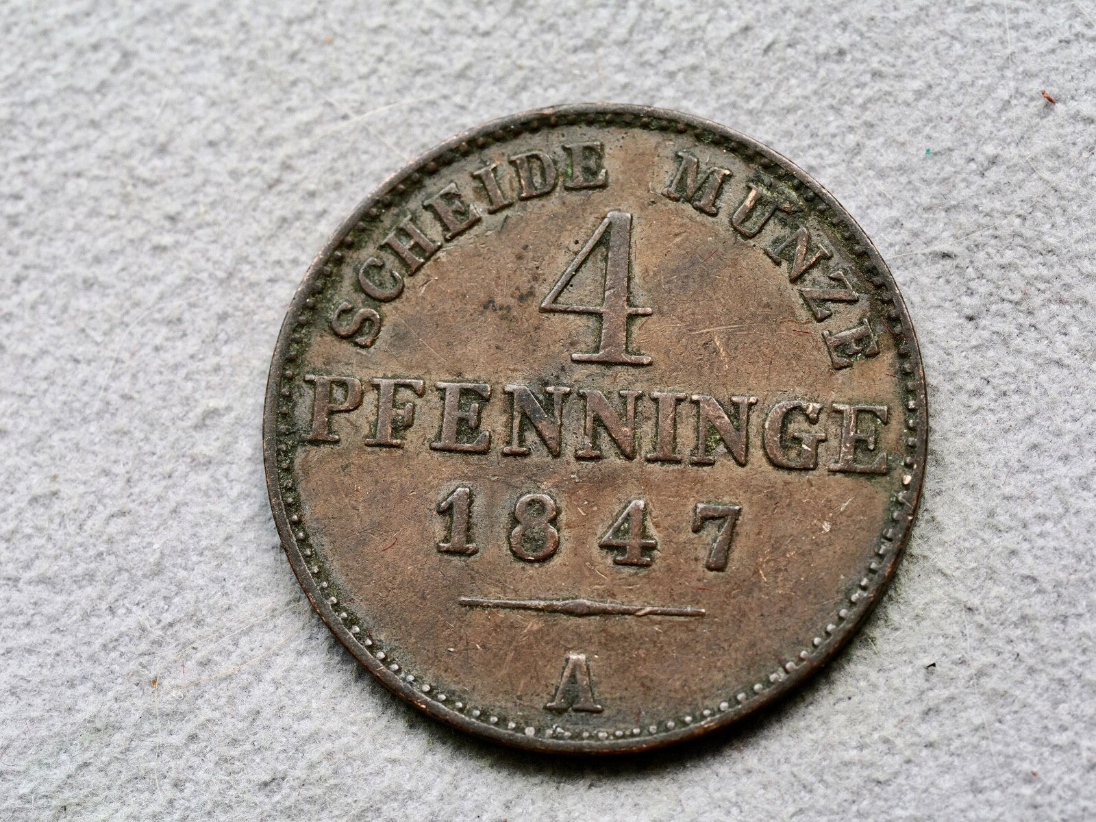Germany 4 Pfennig 1847 A0
