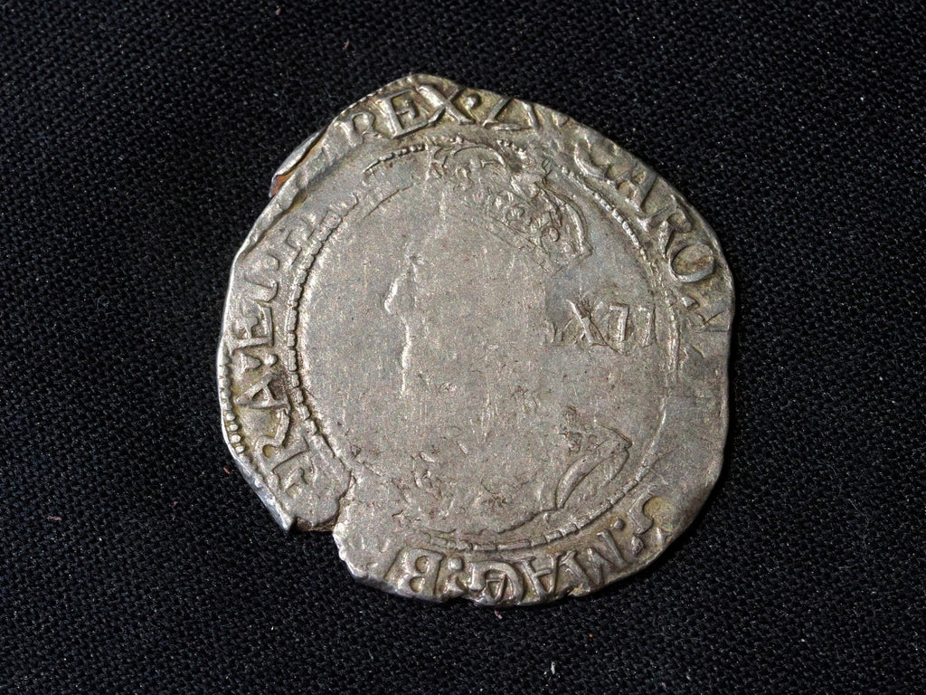 Charles I Shilling S2796 mm triangle1