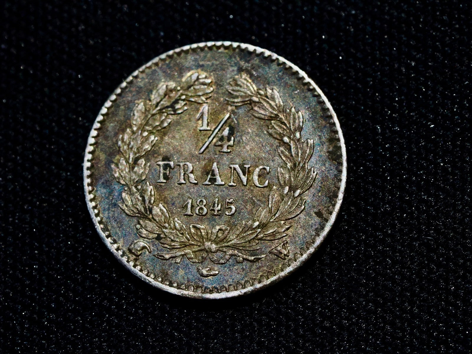 France 1/4 Franc 18430
