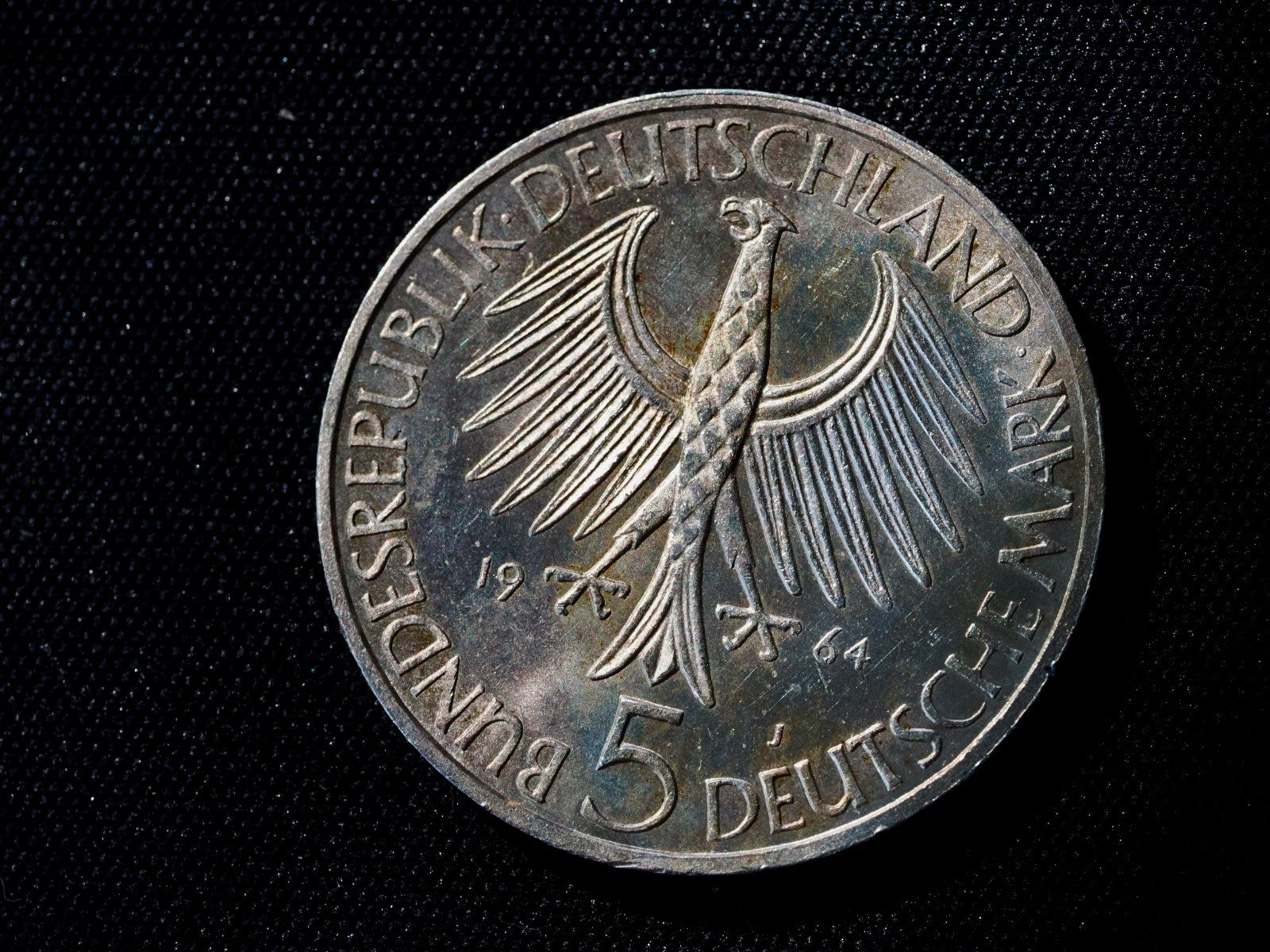 Germany 5 Marks 1964J 150th Anniversary - Death of Johann Gottlieb Fichte-PROOF1