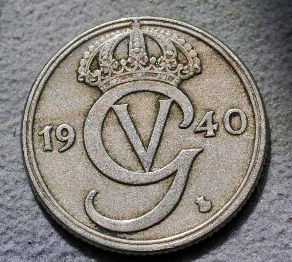 SWEDEN 50 Ore 1940 G0