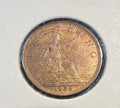 1936  King George V Farthing lustrous0
