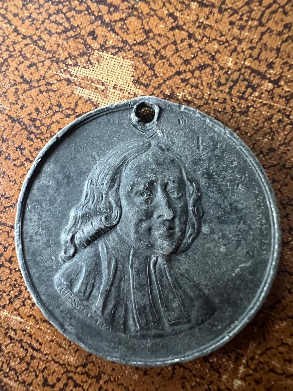 Wesleyan Methodist Church Twentieth Century Fund Commemorative medal.1