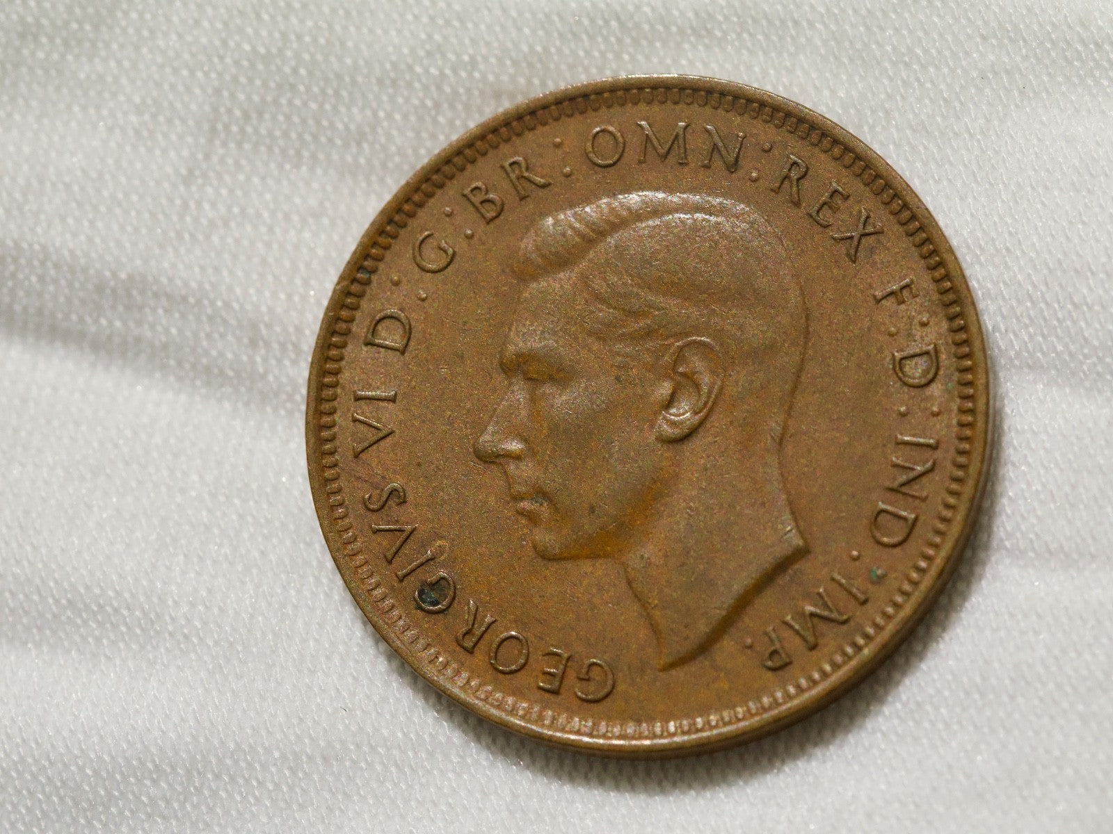 Australia  Half Penny 1939-second reverse1