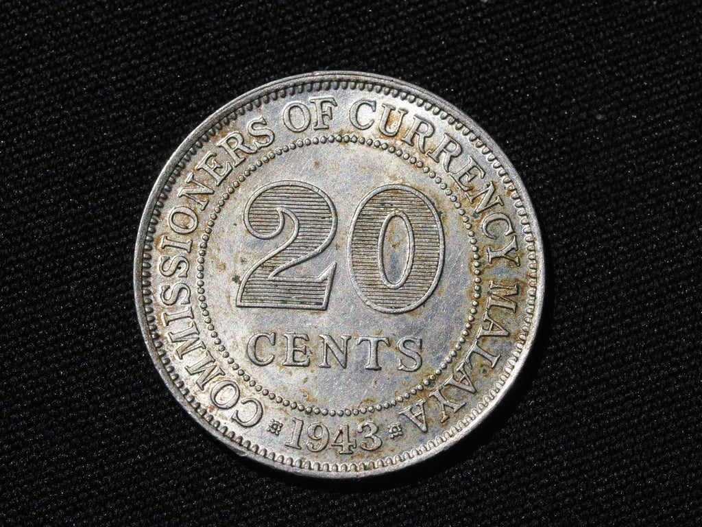 Malaya 20 Cents 19430