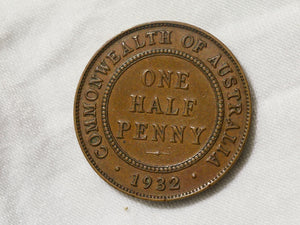 Australia  Half Penny 1932