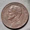 Italy 1918 bronze 5 centesimi-high grade0