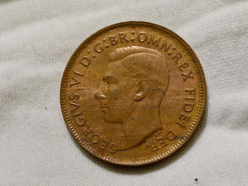 Australia  Half Penny 1951 dot1