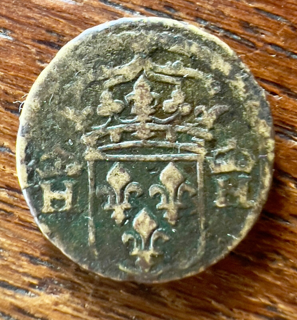 France-LOUIS XII TO HENRI III -  Coin weight for the half-teston-rare0
