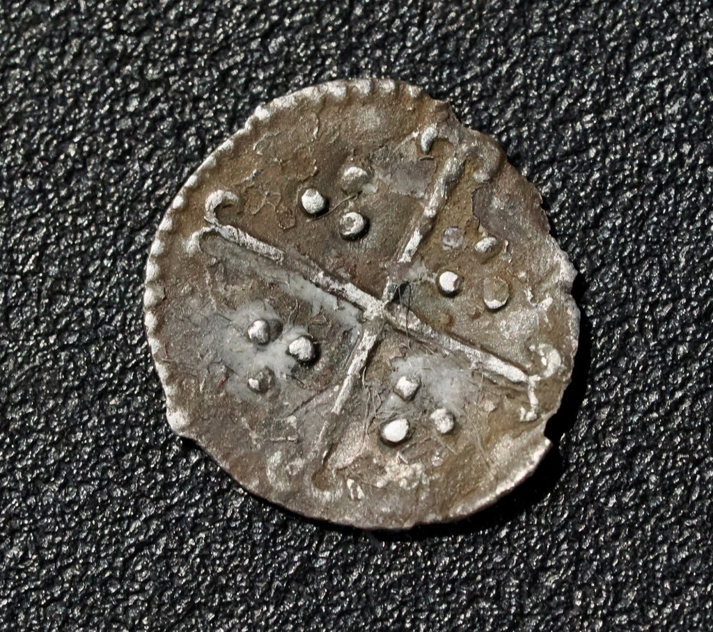 Elizabeth I Portcullis halfpenny mm Woolpack S.25811