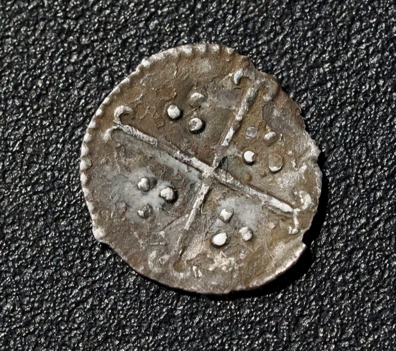 Elizabeth I Portcullis halfpenny mm Woolpack S.25811