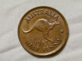 Australia  Half Penny 1945 no dot0