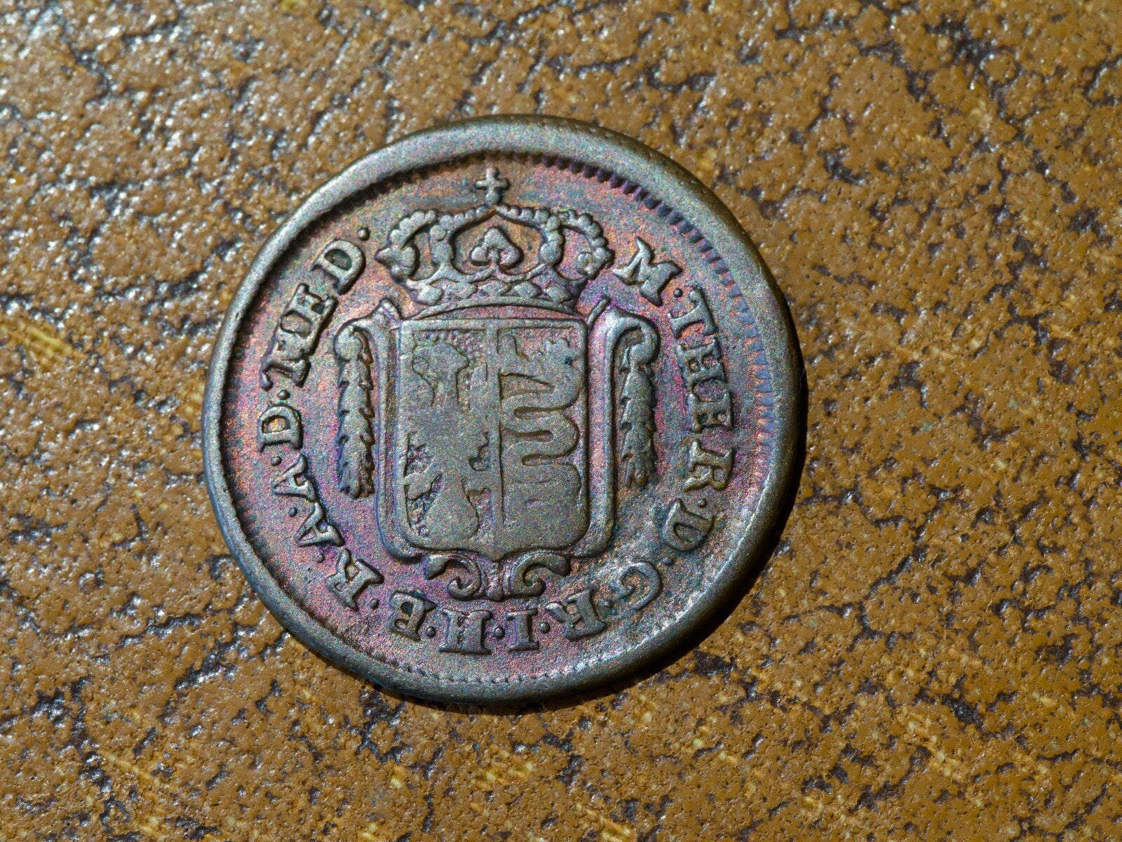 Italy 1777 Italian States MILAN 1/2 Soldo Maria Theresa-toned.1