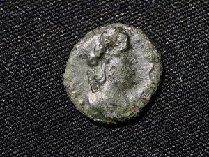 Theodora ae4 ,PIETAS ROMANA Pietas standing right holding child
