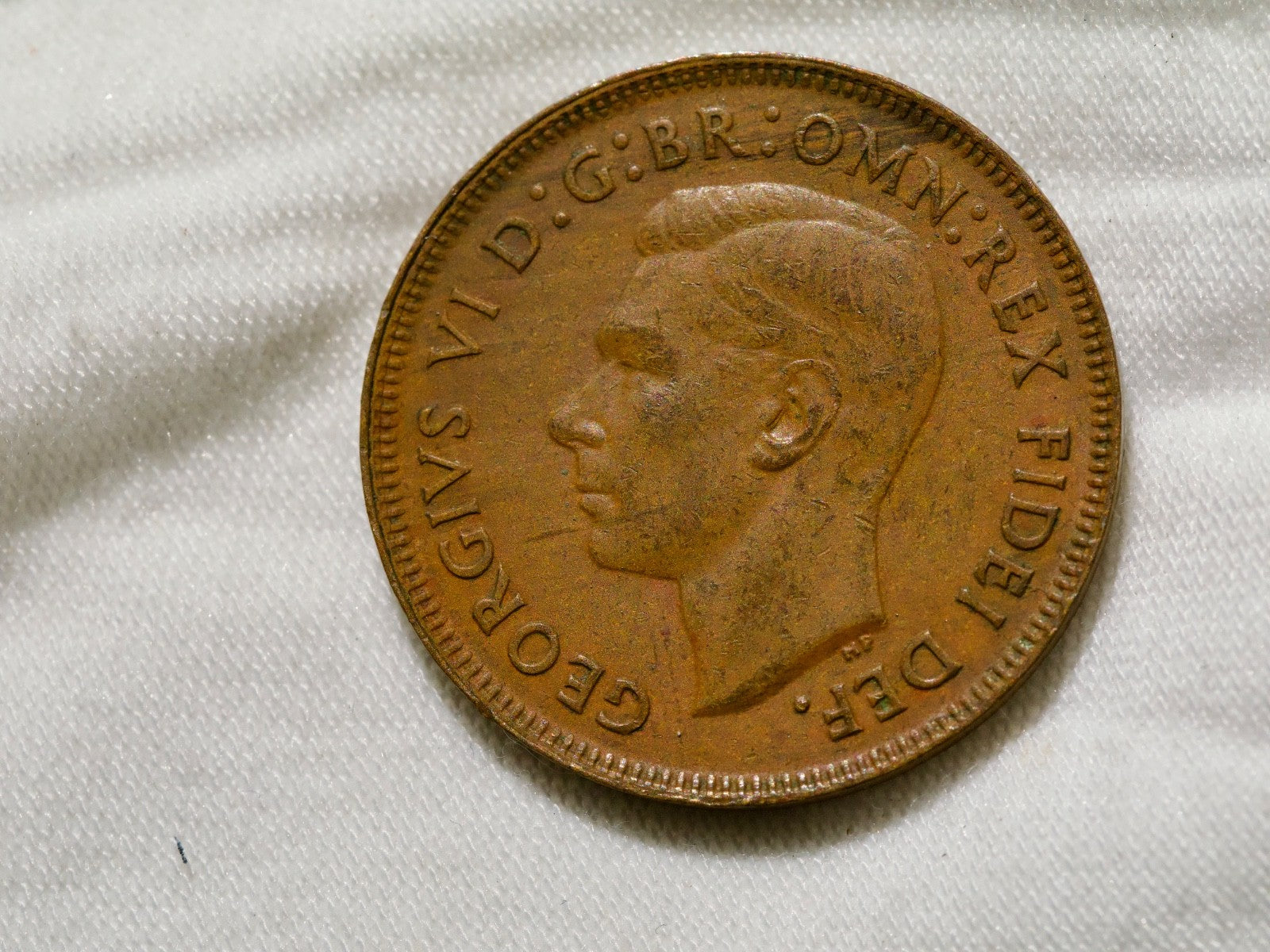 Australia  Half Penny 19521