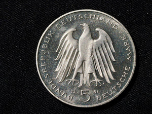 Germany 1981G 5 Marks-150th Anniversary - Death of Carl vom Stein-PROOF