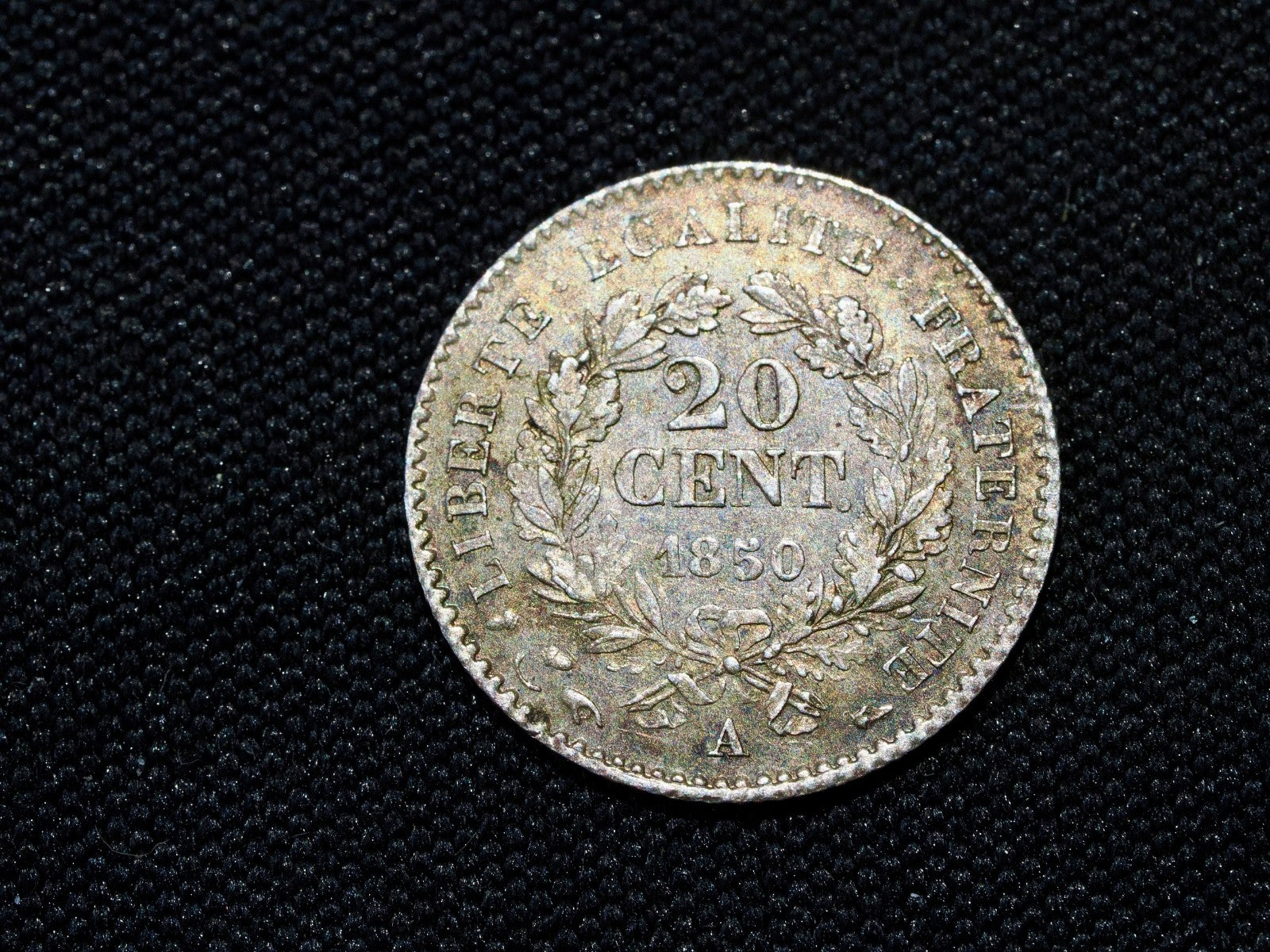 France 20 centimes 1850A-excellent1