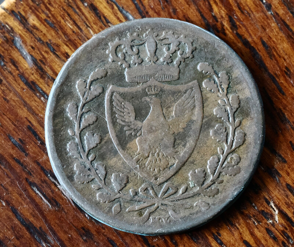 Italy, Carlo Felice. 3 Centesimi 18261
