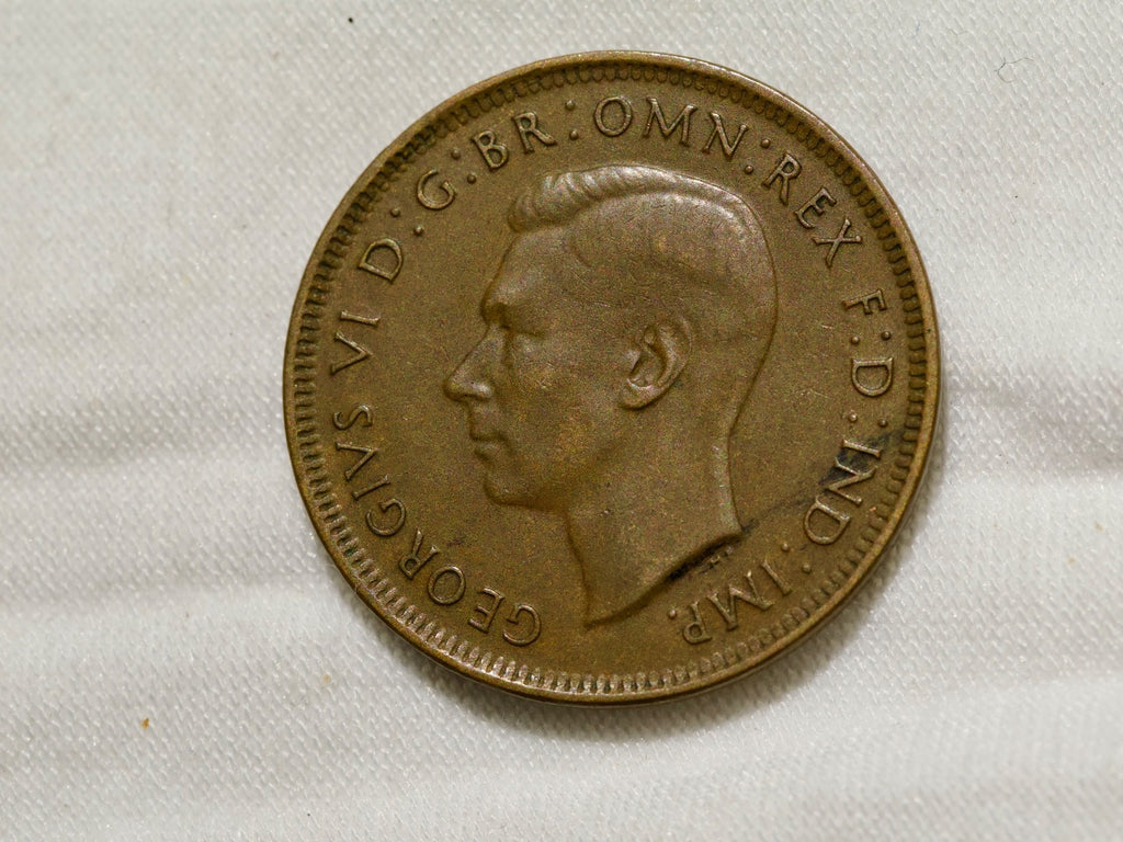 Australia  Half Penny 1944 M1