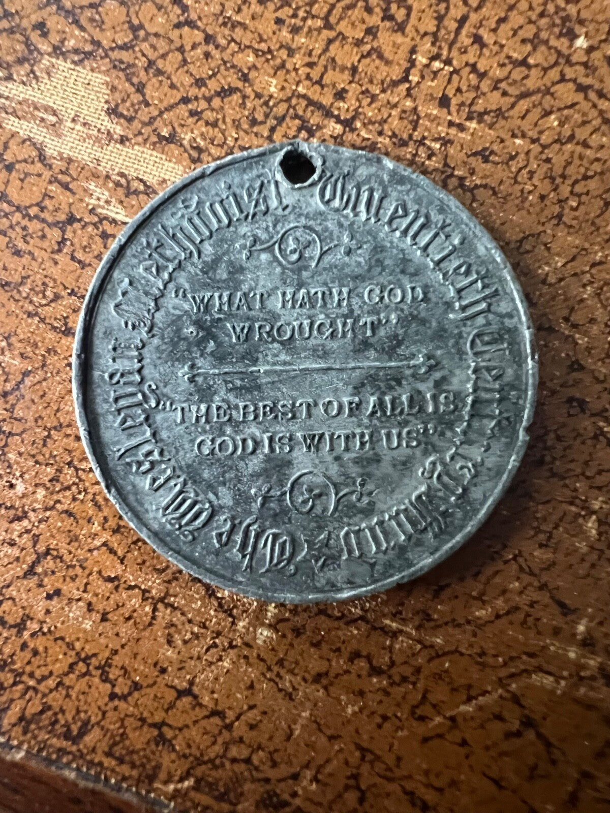 Wesleyan Methodist Church Twentieth Century Fund Commemorative medal.0