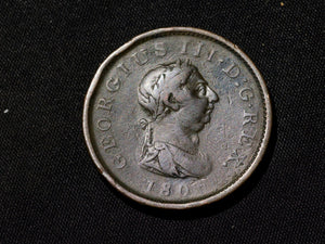 1806 George III Penny Coin