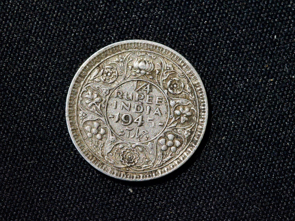 India  George VI Quarter  Rupee 19450