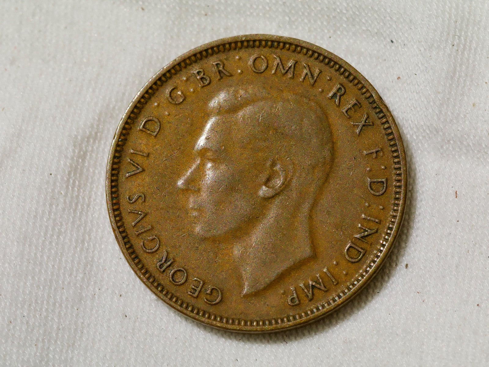 Australia  Half Penny 1942M1