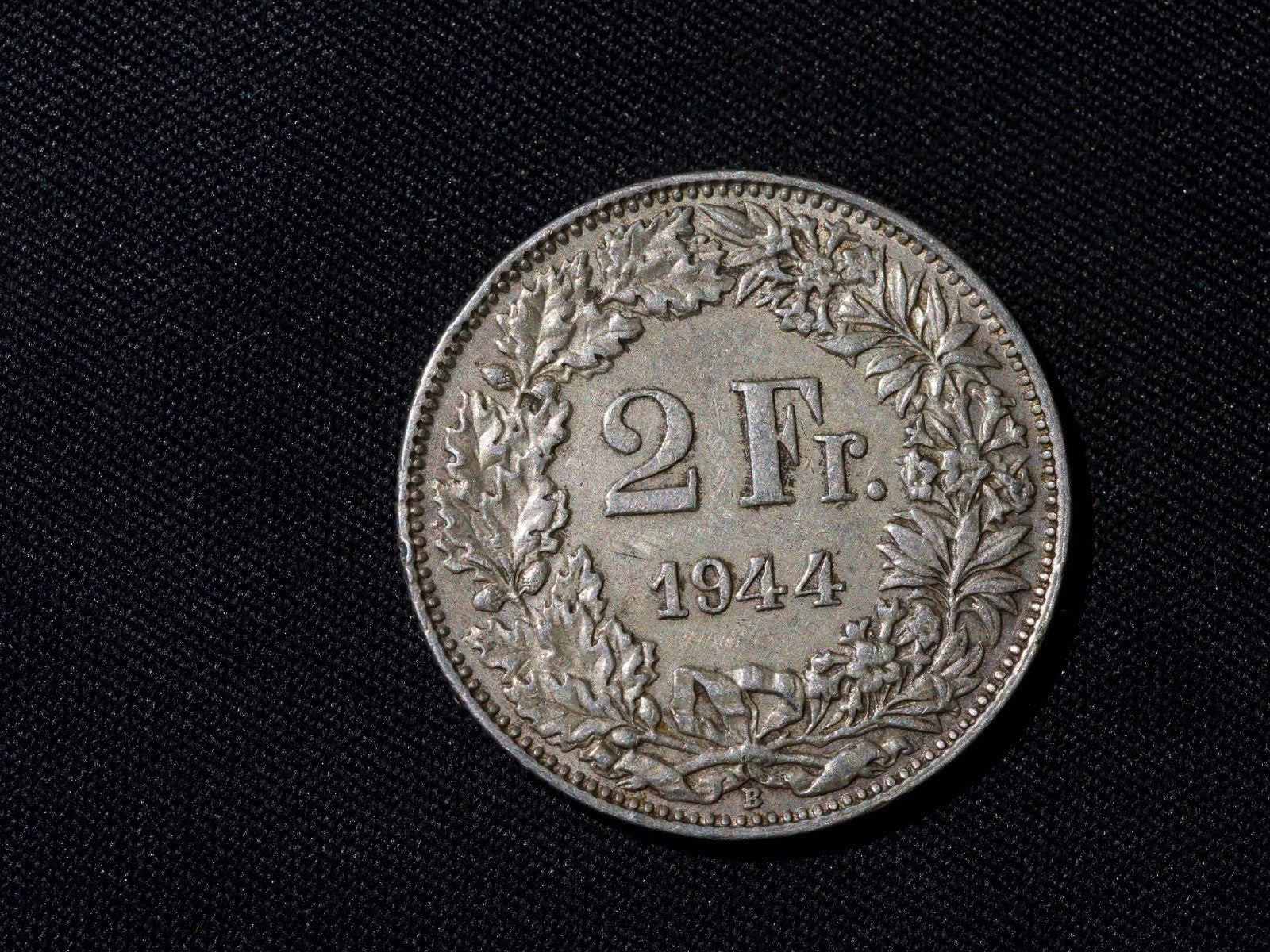 Switzerland 2 Francs 1944 B1