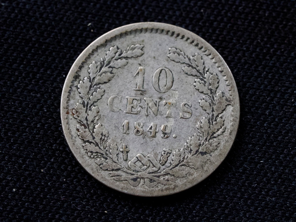 Netherlands 10 Cents 18490