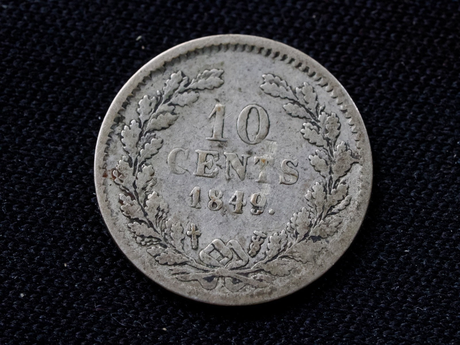Netherlands 10 Cents 18490