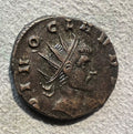 Claudius II Gothicus 268-270 AD – Eagle Standing, Consecratio-EF0