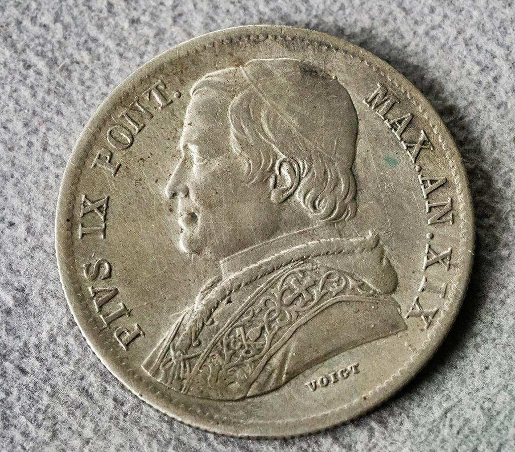 Italy 20 Baiocchi 1865 R0