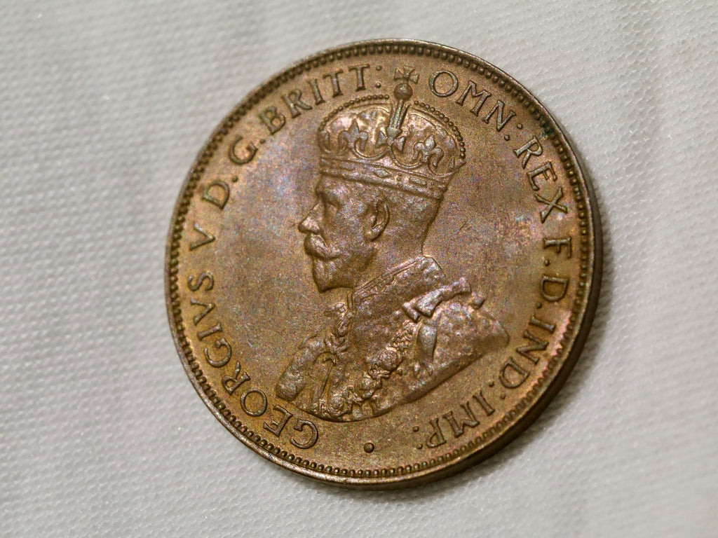 Australia  Half Penny 19351