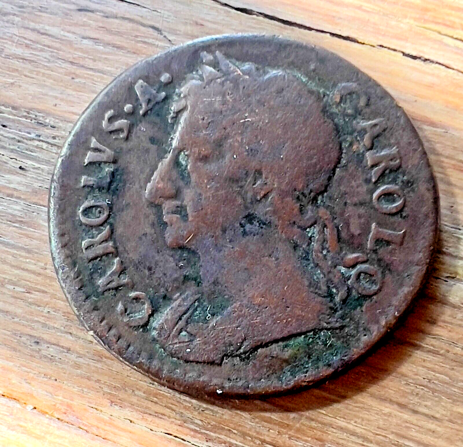 1674 Farthing, Charles II