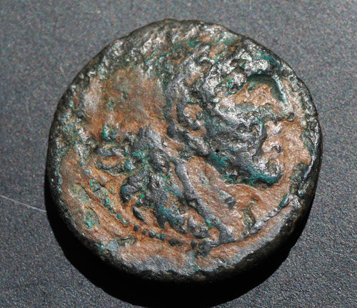 ALEXANDER I BALAS 152BC Seleukid Apollo ancient Greek coin0