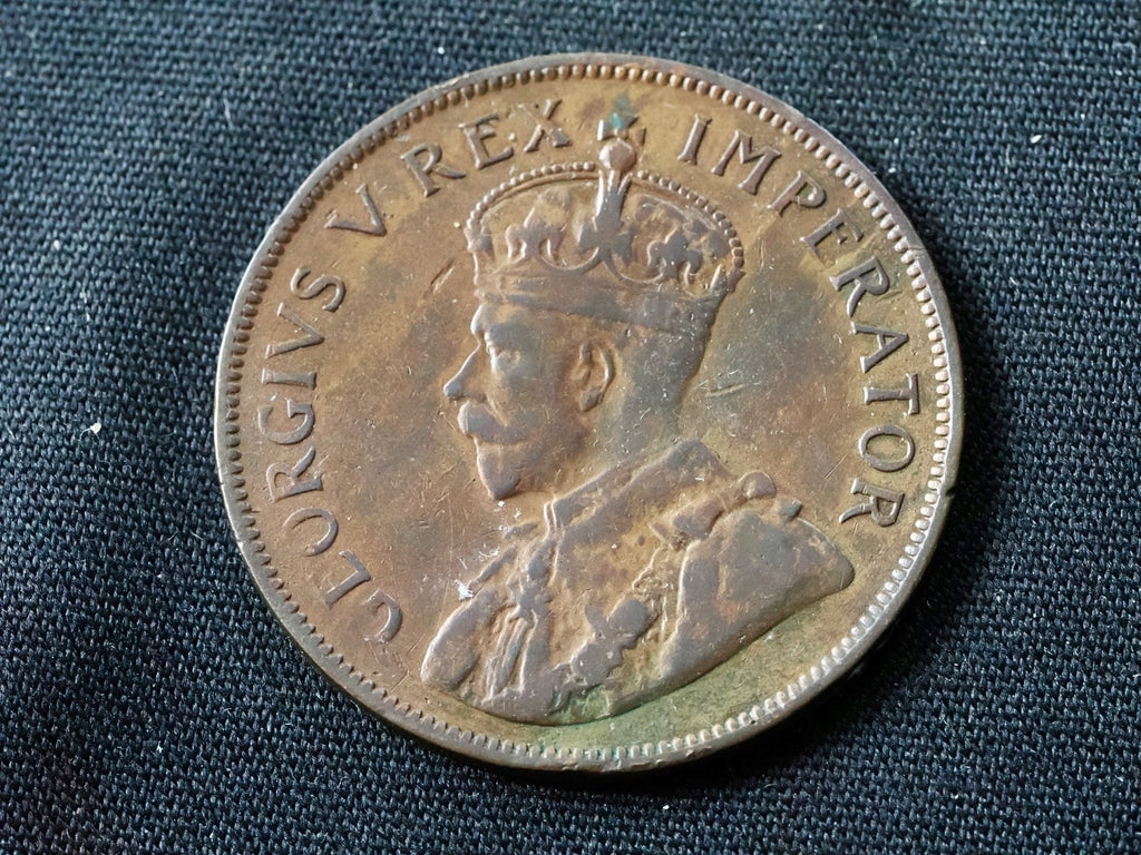 South African Penny. 1930 George V. Bronze. Nice Condition1